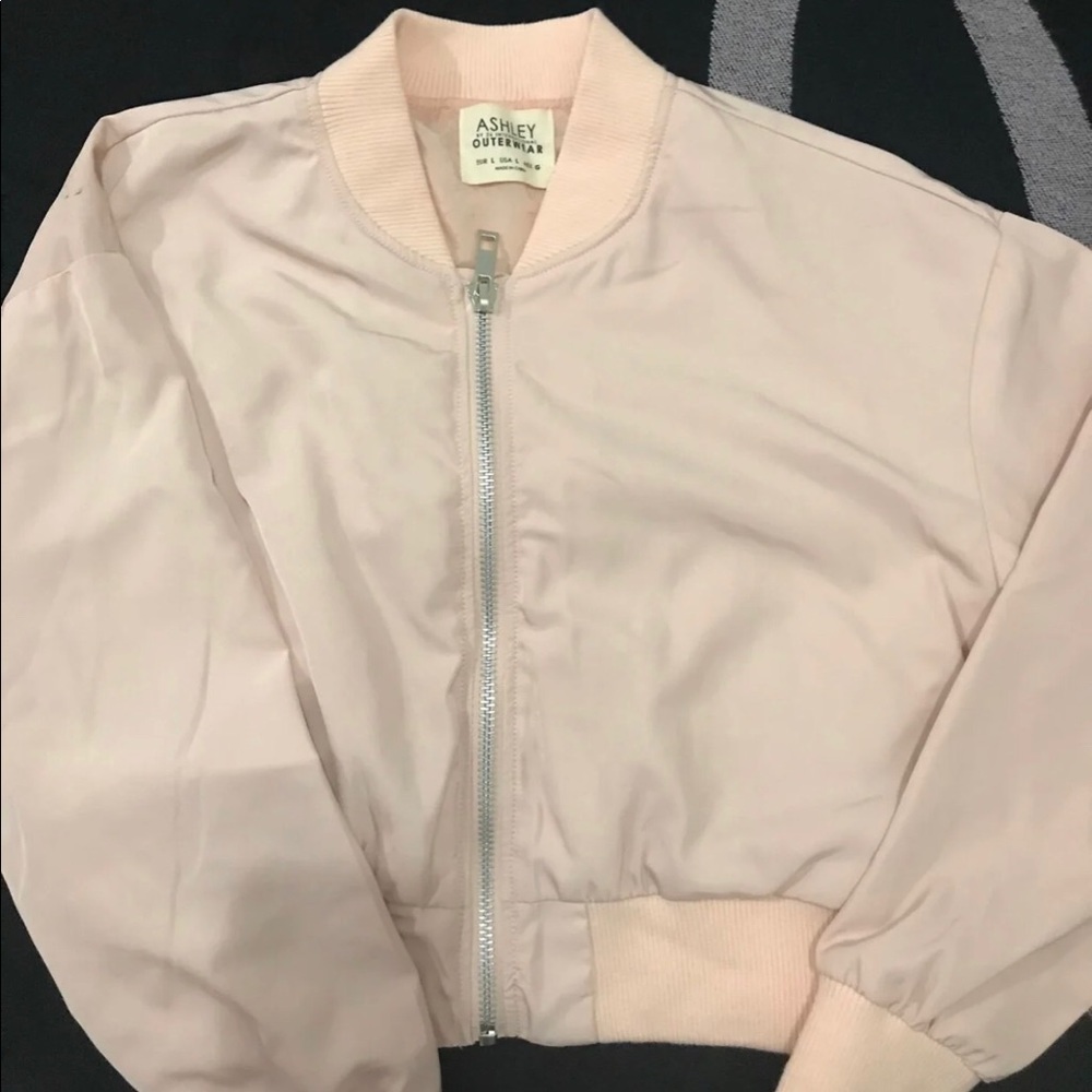 Pink Bomber Jacket - Picture 2 of 6